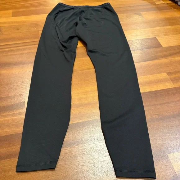 The North Face FlashDry Blk Leggings Womens L Base Layer Thermal Snow Ski Run - Picture 5 of 9